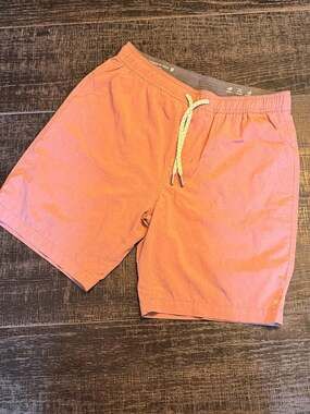 KENNETH COLE SWIM ORANGE TRUNKS